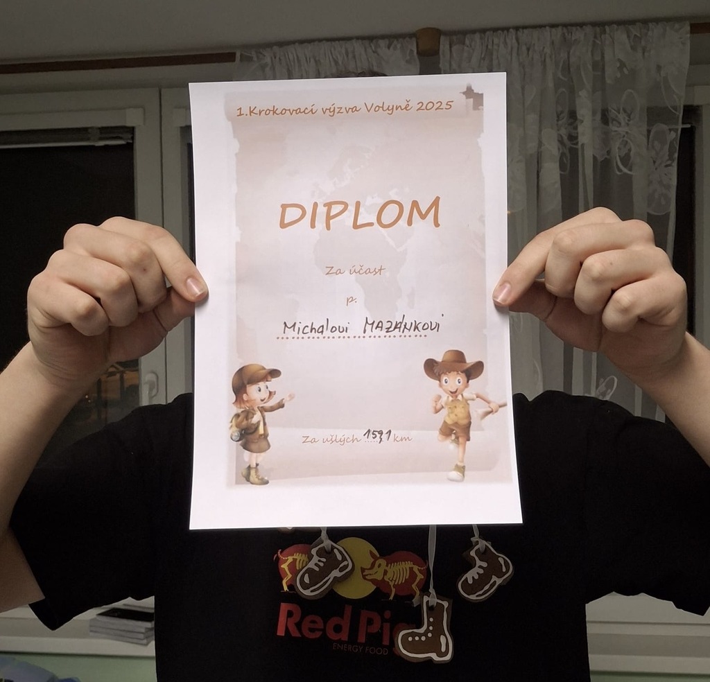 ZPRÁVY Z DOMOVA MLÁDEŽE – KROKOVÁ VÝZVA ZPRÁVY Z DOMOVA MLÁDEŽE – KROKOVÁ VÝZVA