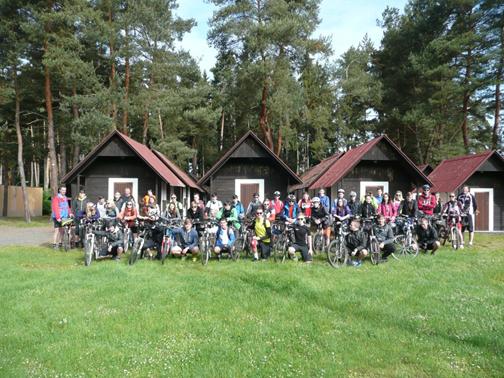 Cykloturistický kurz I. ročníků - Vrbno u Blatné 2015